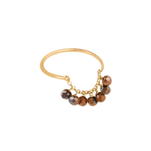 Load image into Gallery viewer, Tiger's Eye Chain Ring