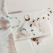 Load image into Gallery viewer, Blueberry Chain Ring